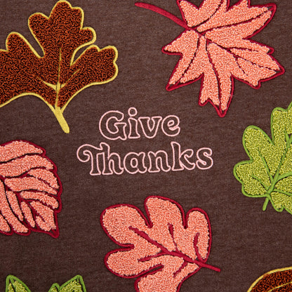 Embellished Give Thanks Sweatshirt
