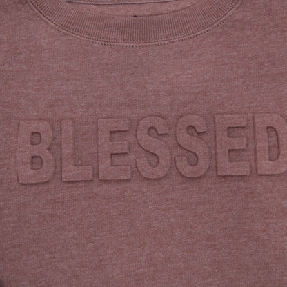 Embellished Blessed Sweatshirt