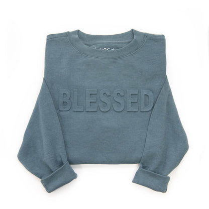 Embellished Blessed Sweatshirt