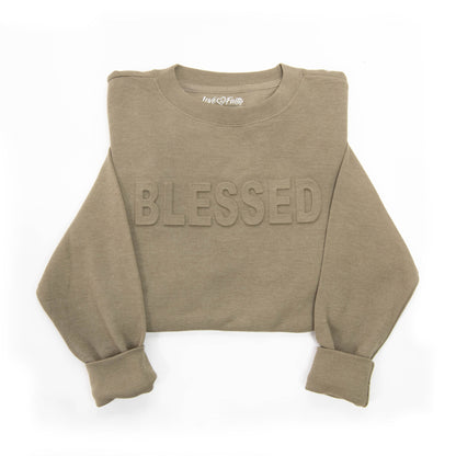 Embellished Blessed Sweatshirt