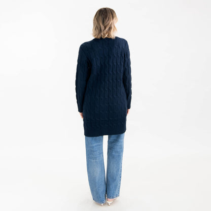 Walk By Faith Cable Knit Cardigan