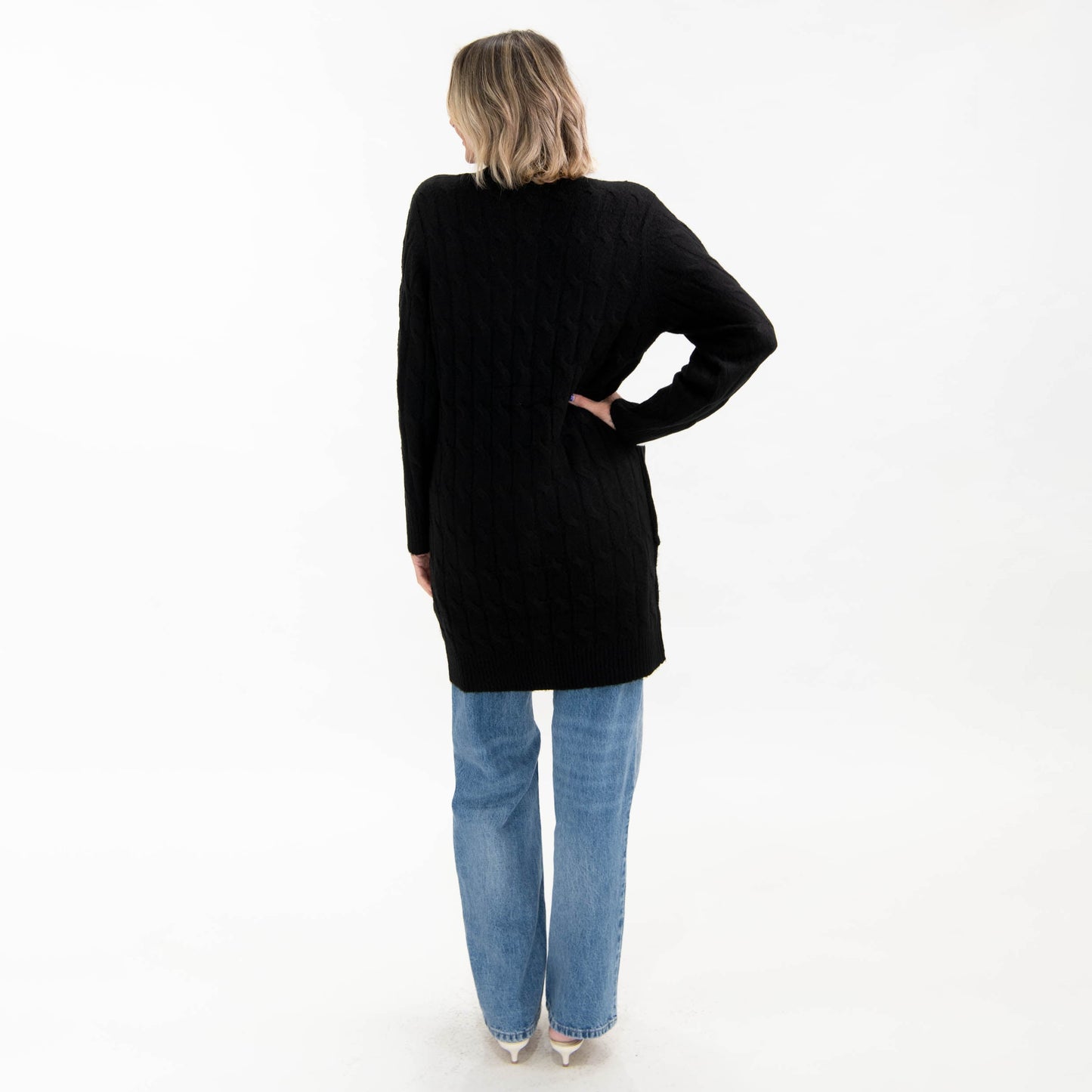 Amazing Grace Cable Knit Cardigan