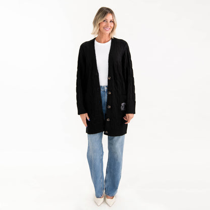 Amazing Grace Cable Knit Cardigan