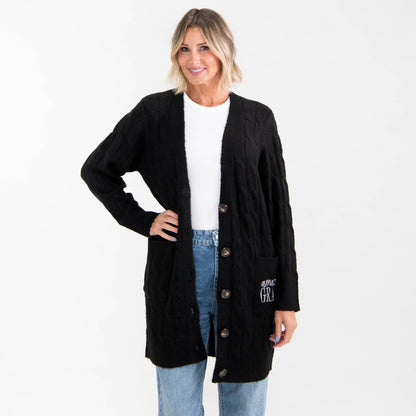 Amazing Grace Cable Knit Cardigan