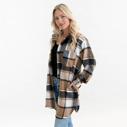 Faith Plaid Shacket