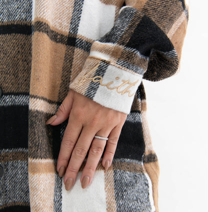Faith Plaid Shacket