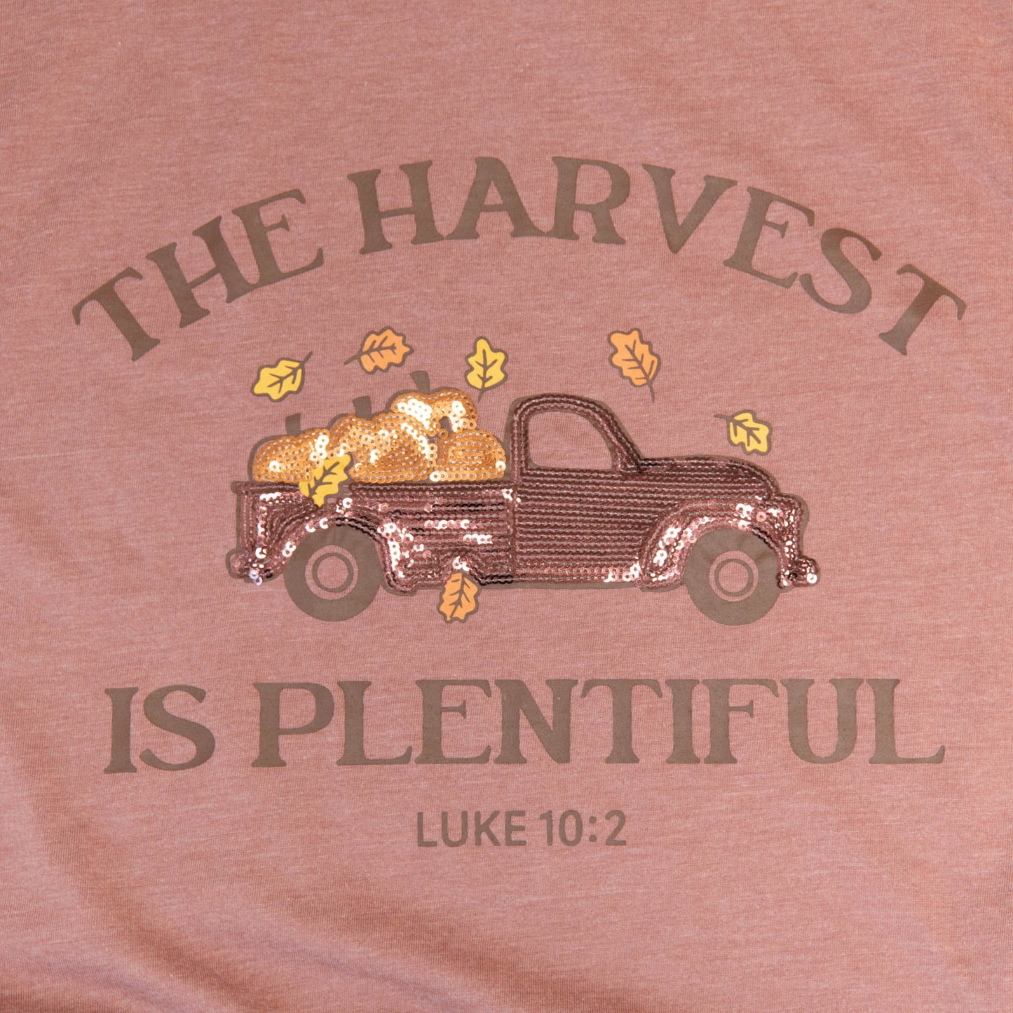 The Harvest is Plentiful Sequin Tee