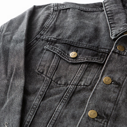 Vintage Washed Created With A Purpose Denim Jacket