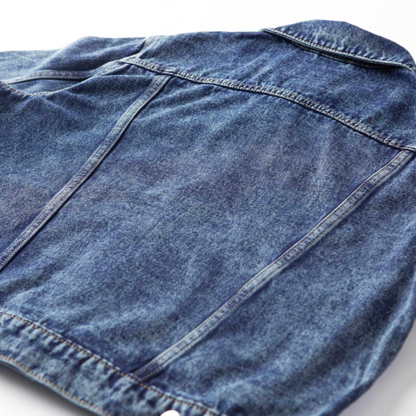 Vintage Washed Love in Faith Denim Jacket