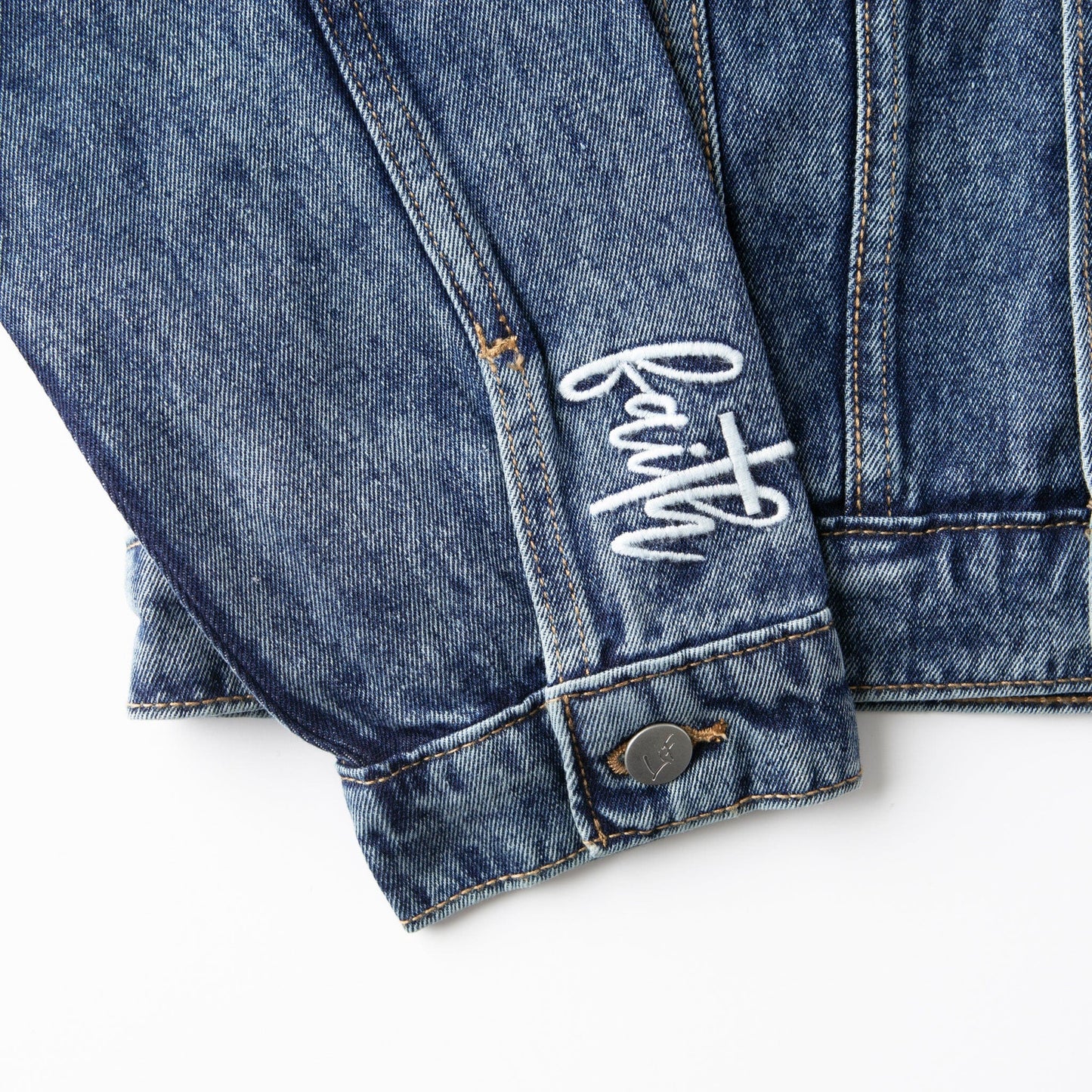 Vintage Washed Faith Denim Jacket
