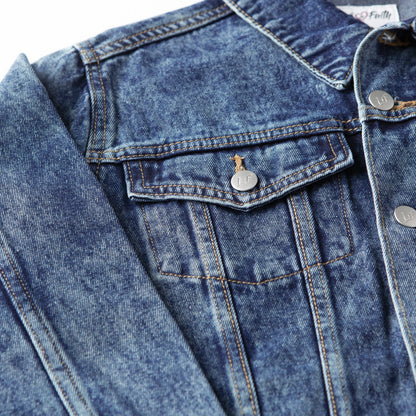 Vintage Washed Faith Denim Jacket