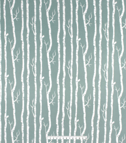 Birch Blizzard Prints Fleece Fabric
