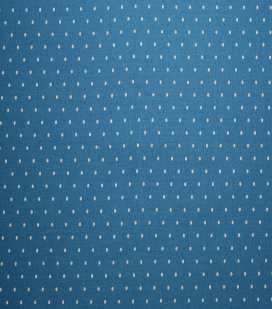 Caribbean Sea Pin Dot Cotton Fabric by Quilter s Showcase