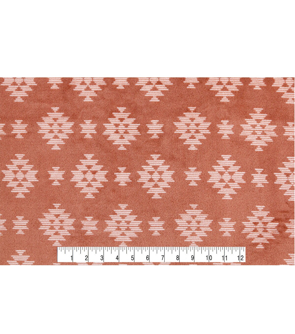 Geo Sew Lush Fleece Fabric