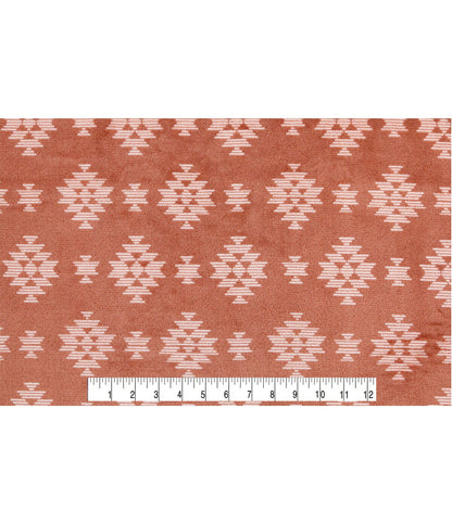 Geo Sew Lush Fleece Fabric