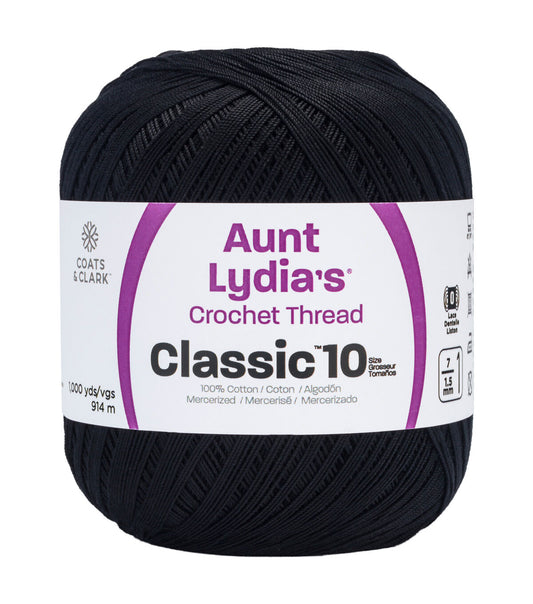 Aunt Lydia s Special Value 1000yds Cotton Crochet Thread