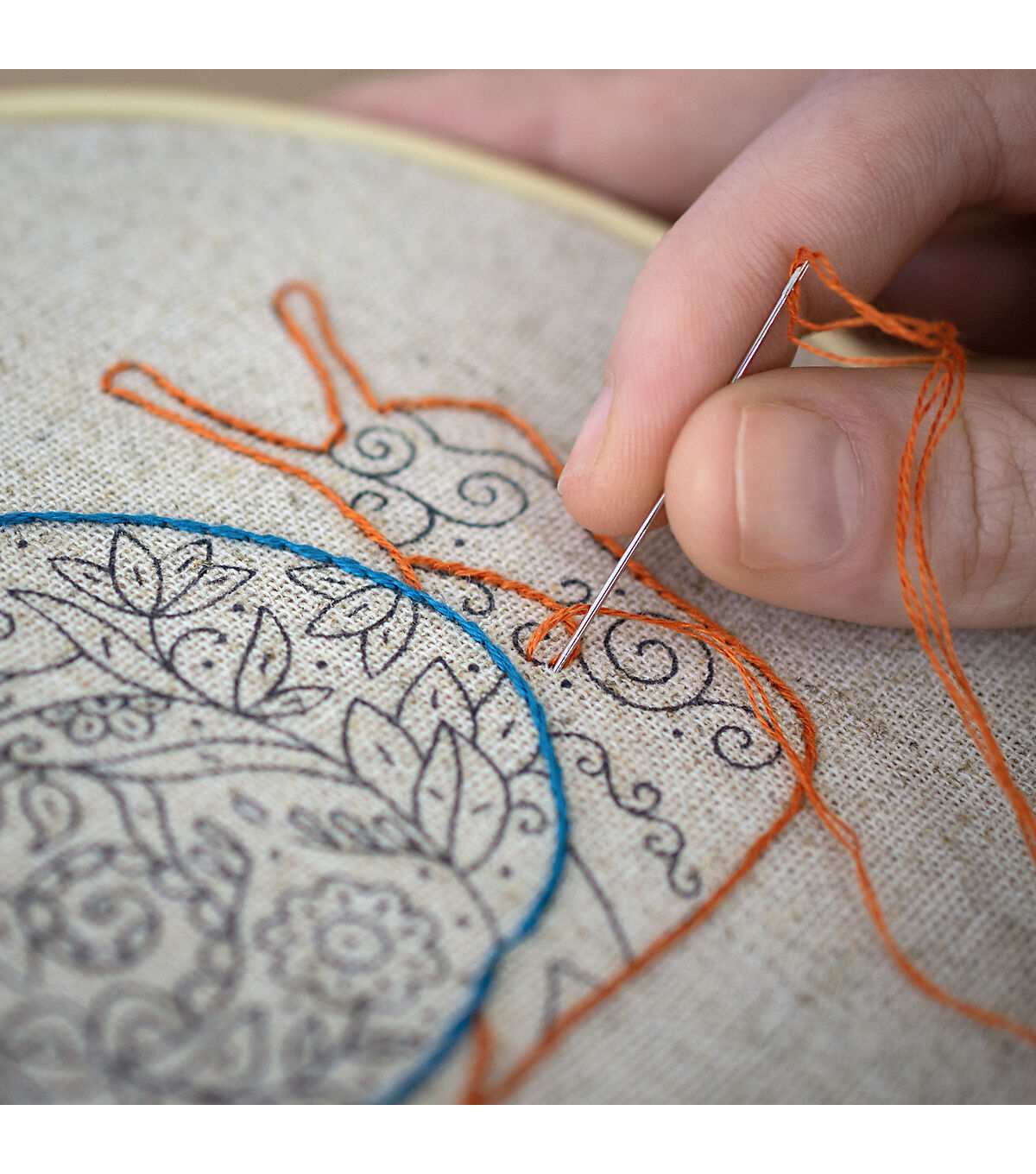 Dimensions Rainbow Embroidery Kit 6  Hoop