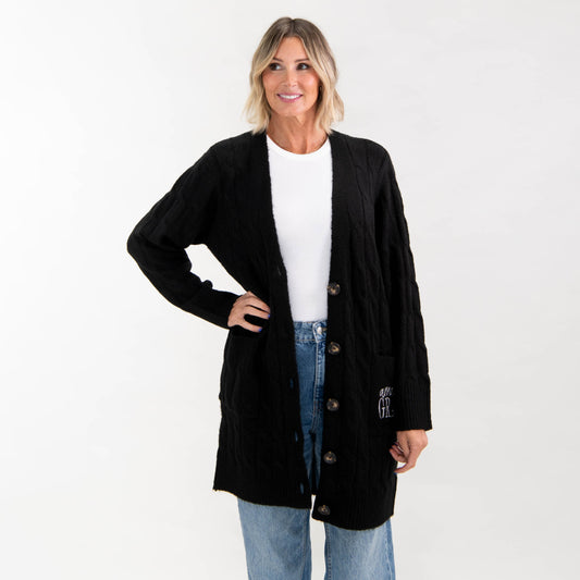 Amazing Grace Cable Knit Cardigan