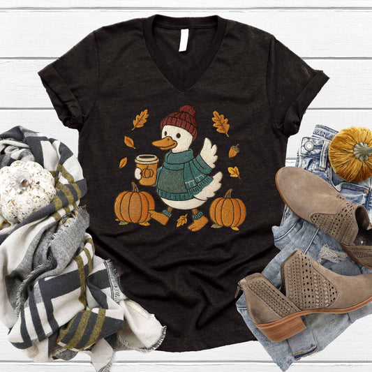 Cozy Season Duck V-Neck