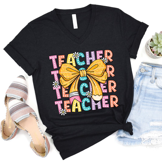 Teacher V-Neck