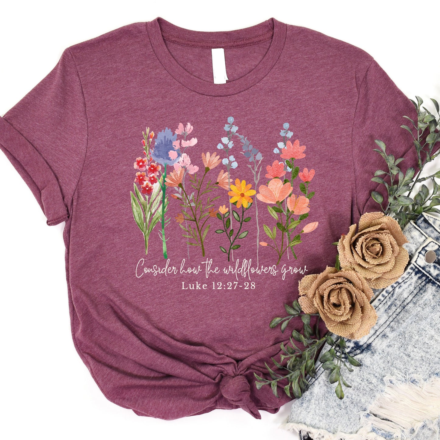 Wild Flowers Grow Tee