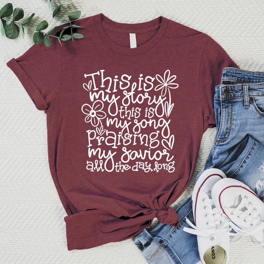 This is My Story Tee - Heather Cinnamon - 20