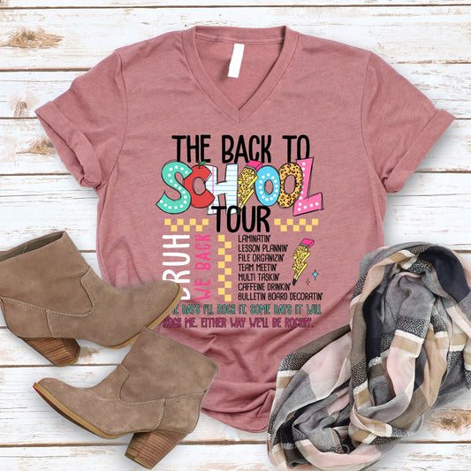 Back to School Tour V-Neck
