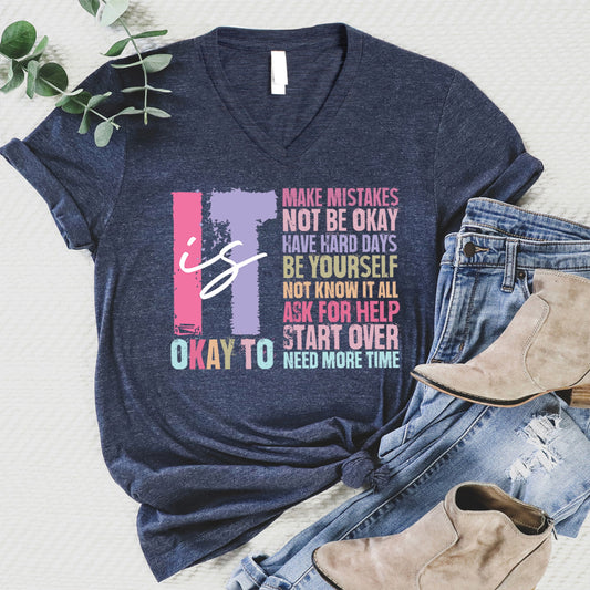 It is Okay V-Neck