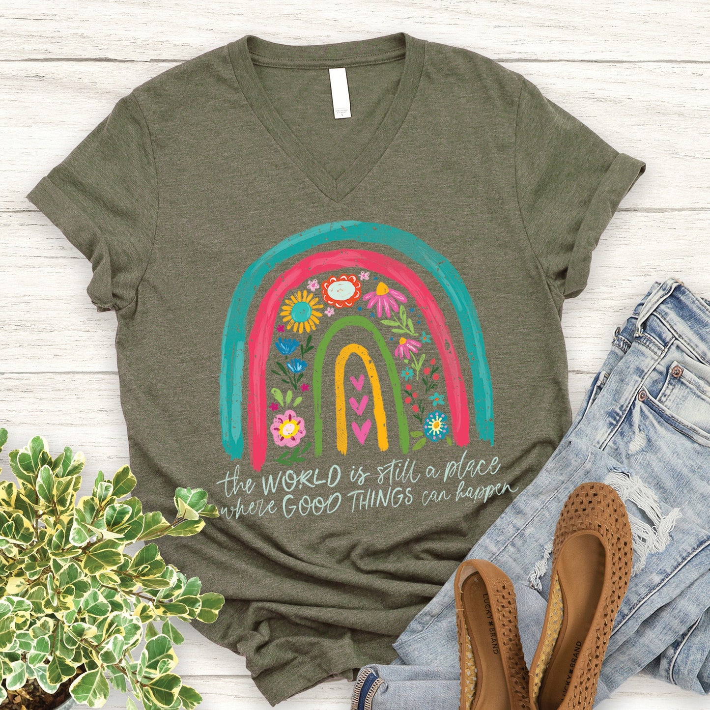 Good Things Can Happen V-Neck