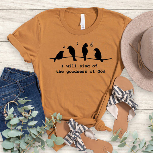 Goodness of God Tee - Heather Toast - 20