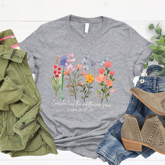 Wild Flowers Grow Tee