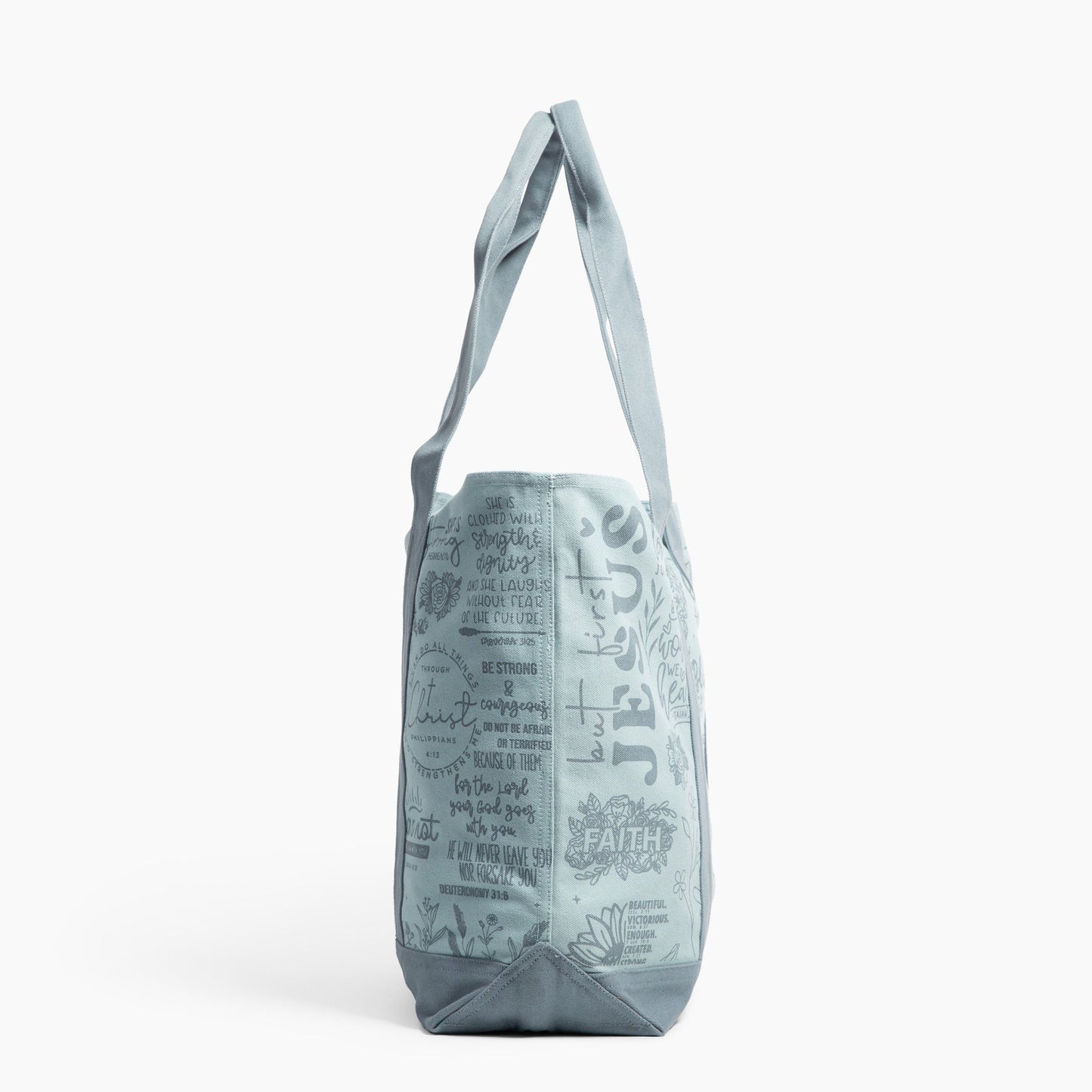 Jesus All Over Print Canvas Tote Bag