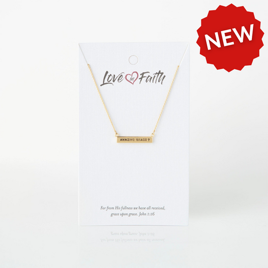 Amazing Grace ID Necklace