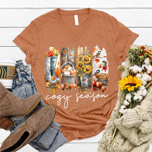 Cozy Season V-Neck