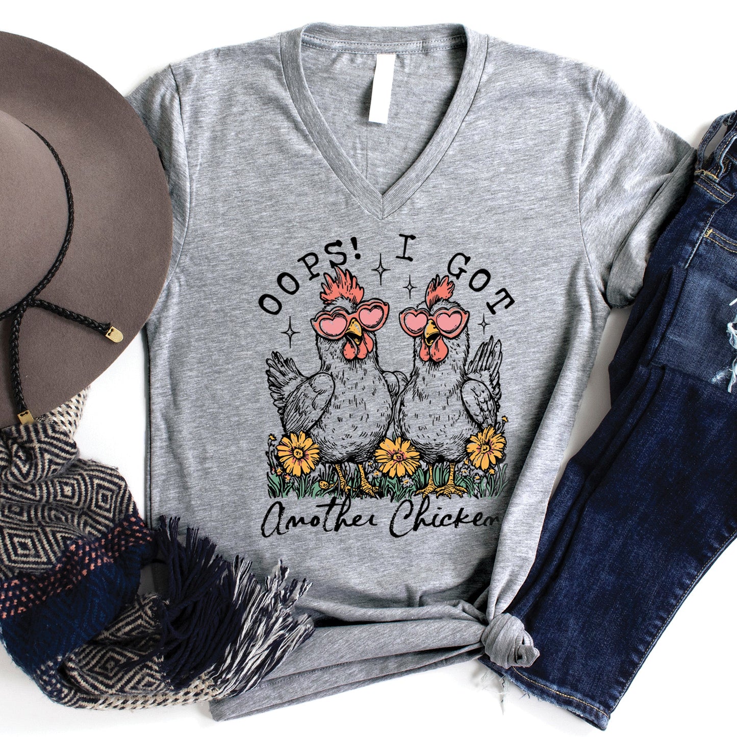 Another Chicken V-Neck