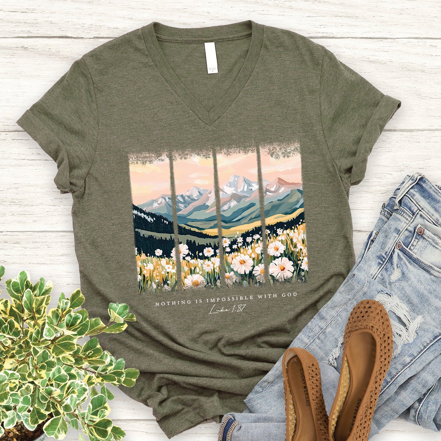 Nothing is Impossible V-Neck