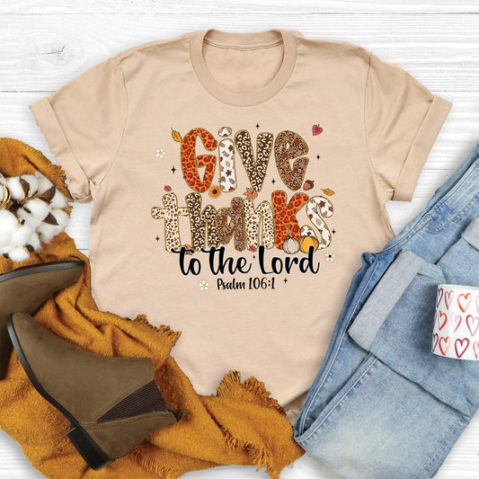 Give Thanks Tee