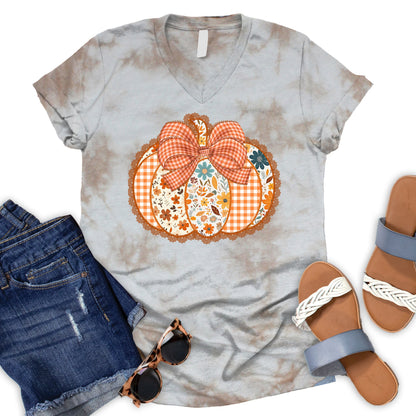 Pumpkin V-Neck