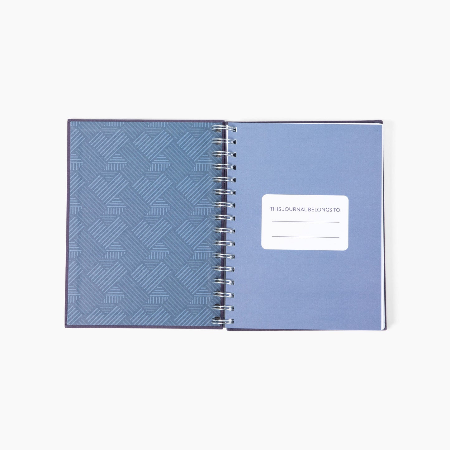 Navy Linen Cross Sermon Notes