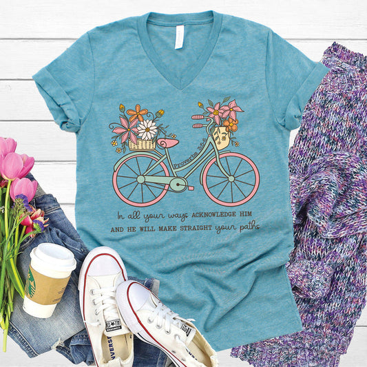 Walk By Faith V-Neck