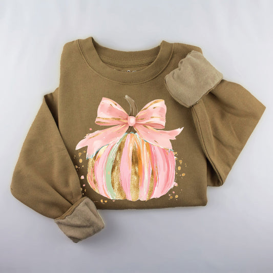 Pink Pumpkin Sweatshirt