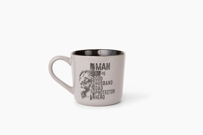 Man of God Ceramic 15 oz Mug With Handle