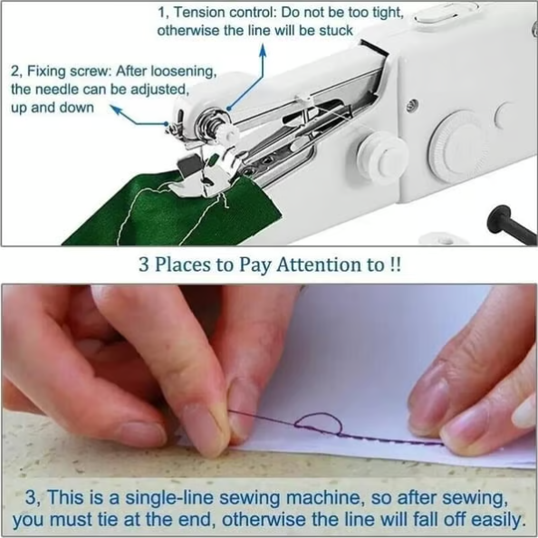 Portable Handheld Sewing Machine